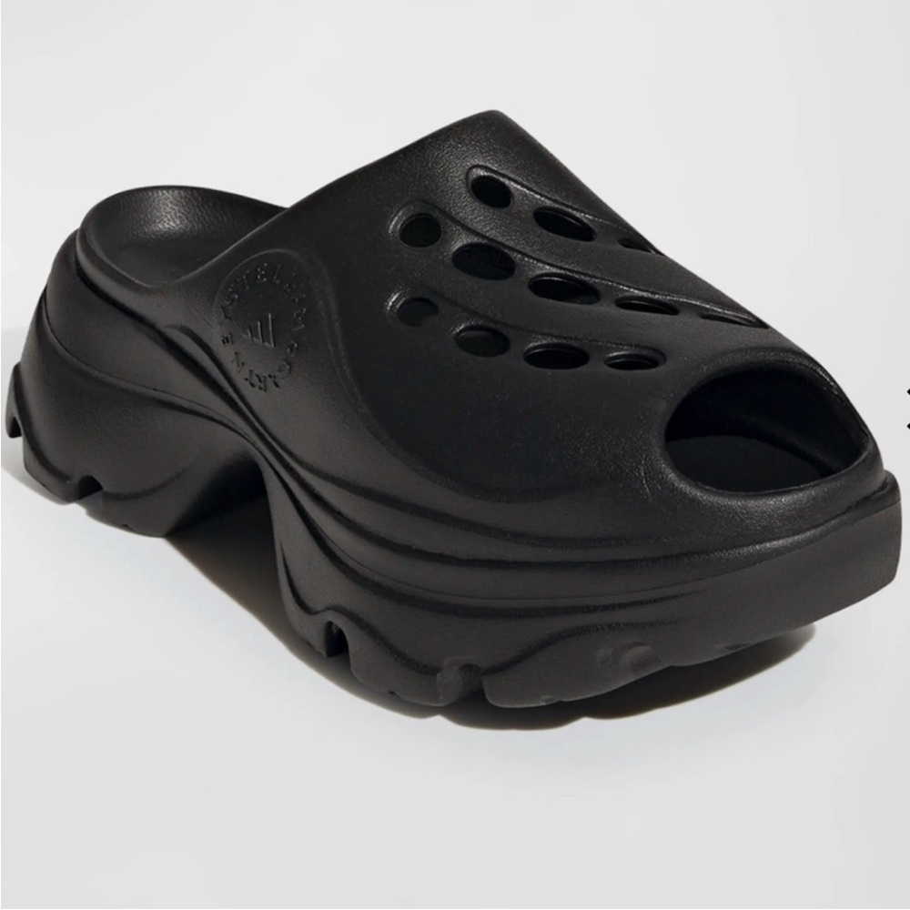 Adidas by Stella McCartney Black Mules